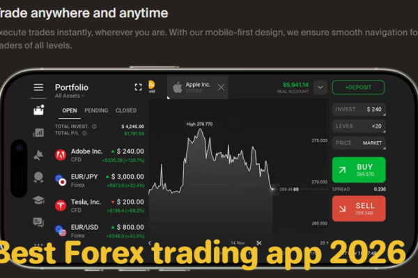 Best Forex trading app in 2026