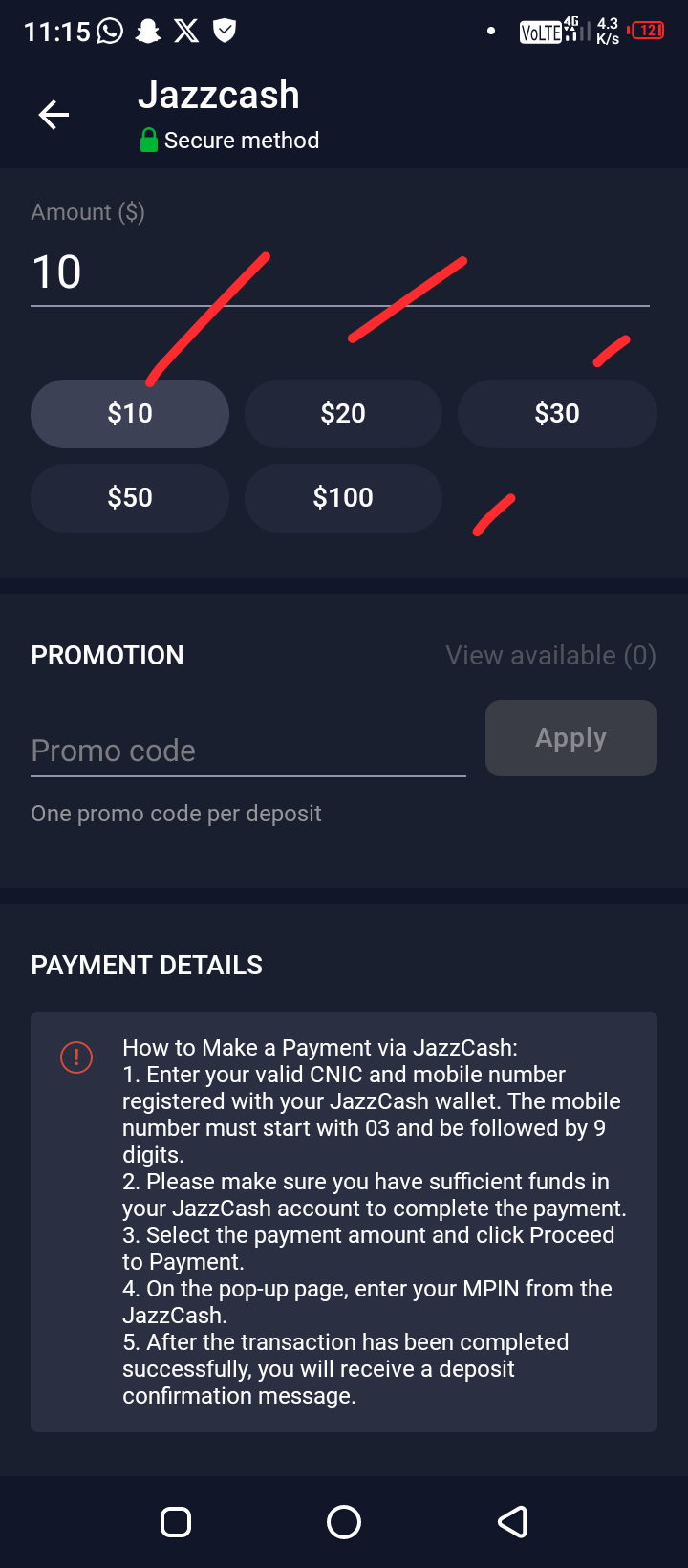 Deposit and Withdraw in IQ Option Using JazzCash in Pakistan